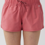 Girl's Lane Solid Stretch 2" Boardshorts