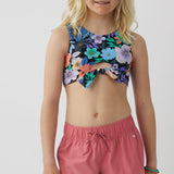 Girl's Lane Solid Stretch 2" Boardshorts