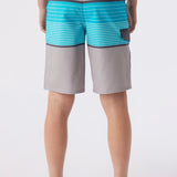 Boy's Lennox Stripe 18" Boardshorts