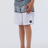Boy's Lennox Stripe Boardshorts