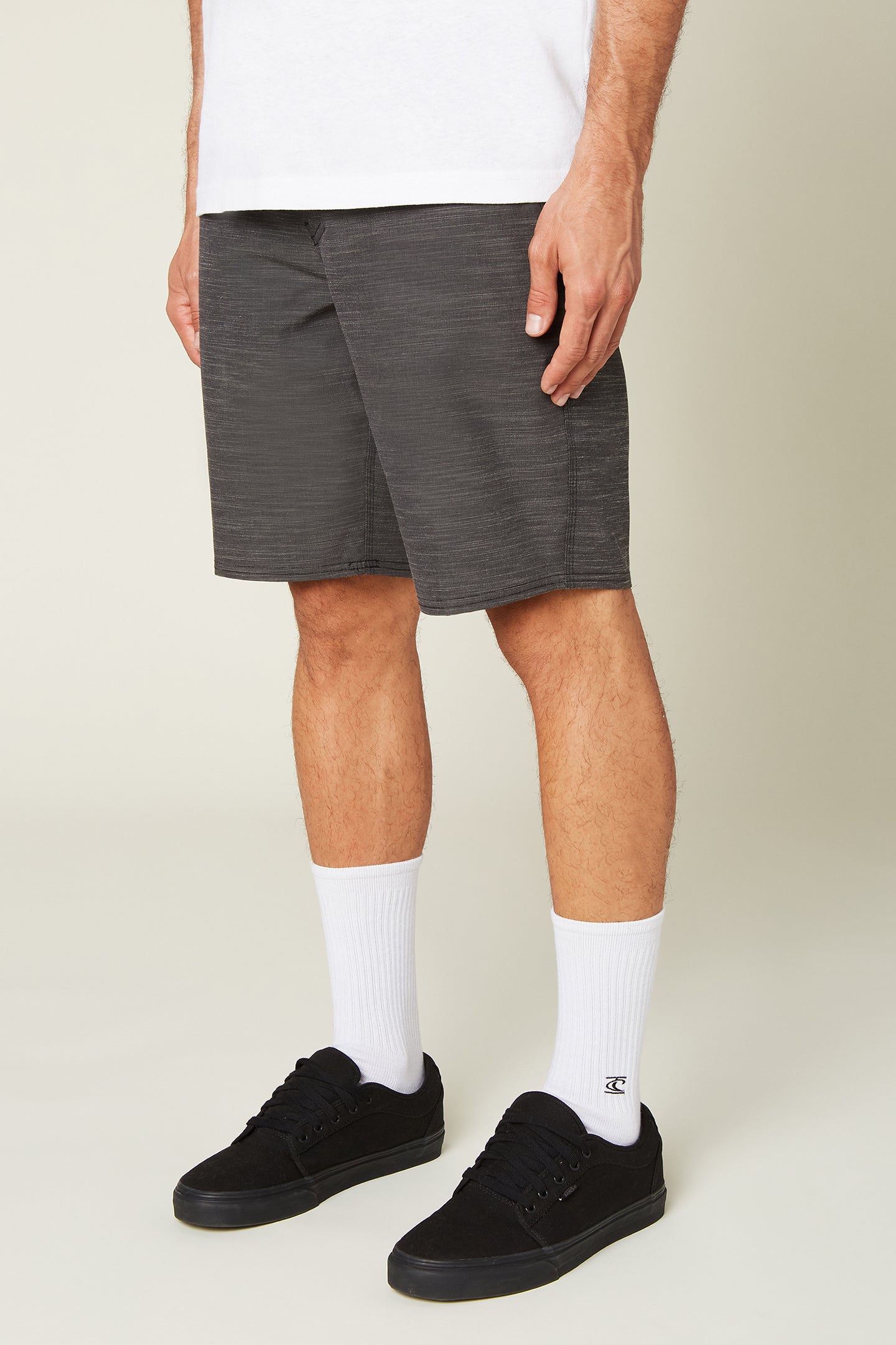 Locked Slub Hybrid Shorts - Graphite | O'Neill
