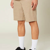 Locked Slub Hybrid Shorts - Khaki | O'Neill
