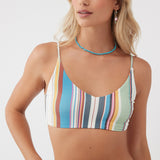 Lookout Stripe Middles Longline Bralette Top