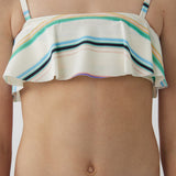 Girl's Lowtide Pique Ruffle Bralette Swim Set