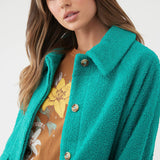 Makenna Solid Pile Jacket