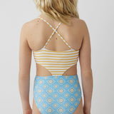 Girl's Melissa Tile Knot One Piece