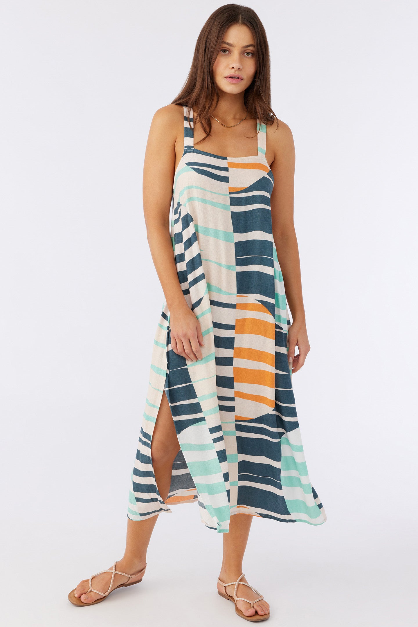 midi dress cover up O'Neill Women's Miranda Midi Printed Dress