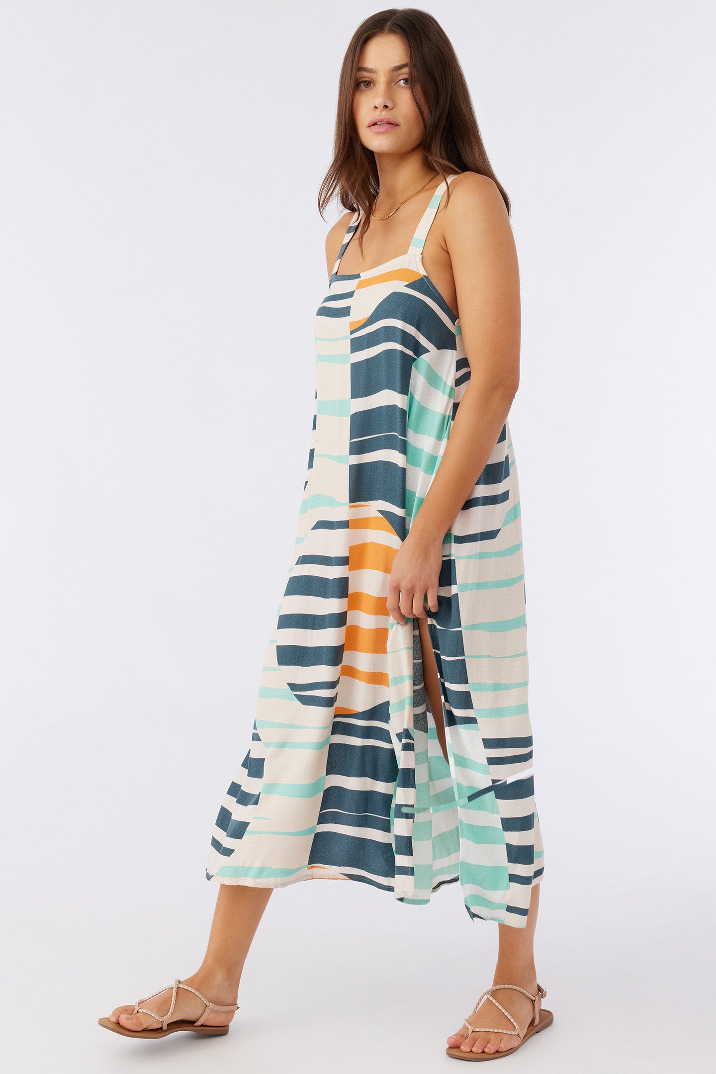 miranda midi dress O'Neill Women's Miranda Midi Printed Dress
