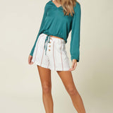 Morris Stripe Shorts - Bright White | O'Neill