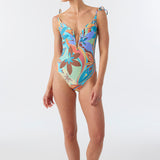 Nina Abstract Rincon One-Piece