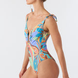 Nina Abstract Rincon One-Piece
