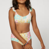 Girl's Olivia Ruffle Strap Bralette Swim Set