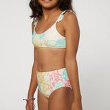 Girl's Olivia Ruffle Strap Bralette Swim Set