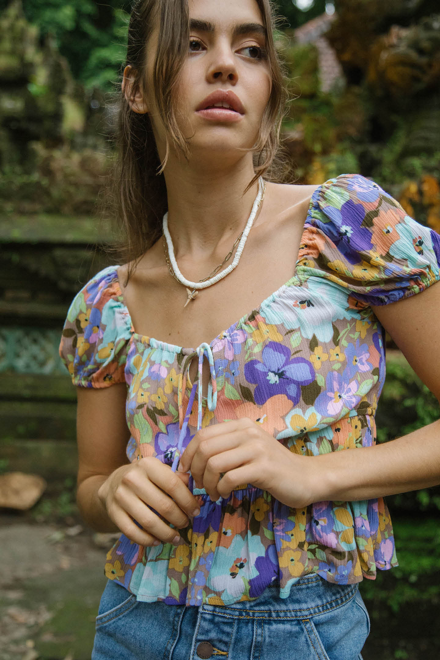 RAJA MULTI FLORAL TOP