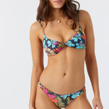 Reina Tropical Malibu Twist Bralette Top