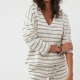 Rosarito Hooded Lounge Pullover