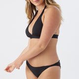 Saltwater Solids Cocoa Halter Top