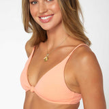 Saltwater Solids Pismo Bralette Top