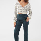 Seaside Wrap Stripe Sweater