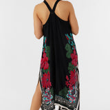 Spencer Tropical Midi Cover-Up Dress