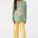Girl's Stay Groovy Tee