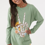 Girl's Stay Groovy Tee