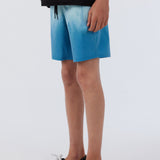 Boy's Stockton Print Elastic Waist 16" Hybrid Shorts