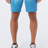 Stockton Print Elastic Waist 18" Hybrid Shorts