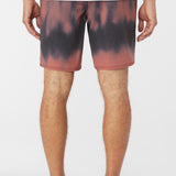 Stockton Print Elastic Waist 18" Hybrid Shorts