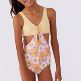 Girl's Sunnyside Floral Loop One-Piece