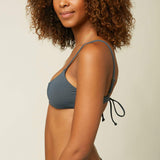 Surfside Saltwater Solids Bralette Top