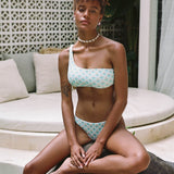 Lennox Geo Monterey One Shoulder Top