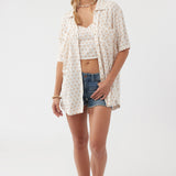 Tricia Daisy Button-Up Top