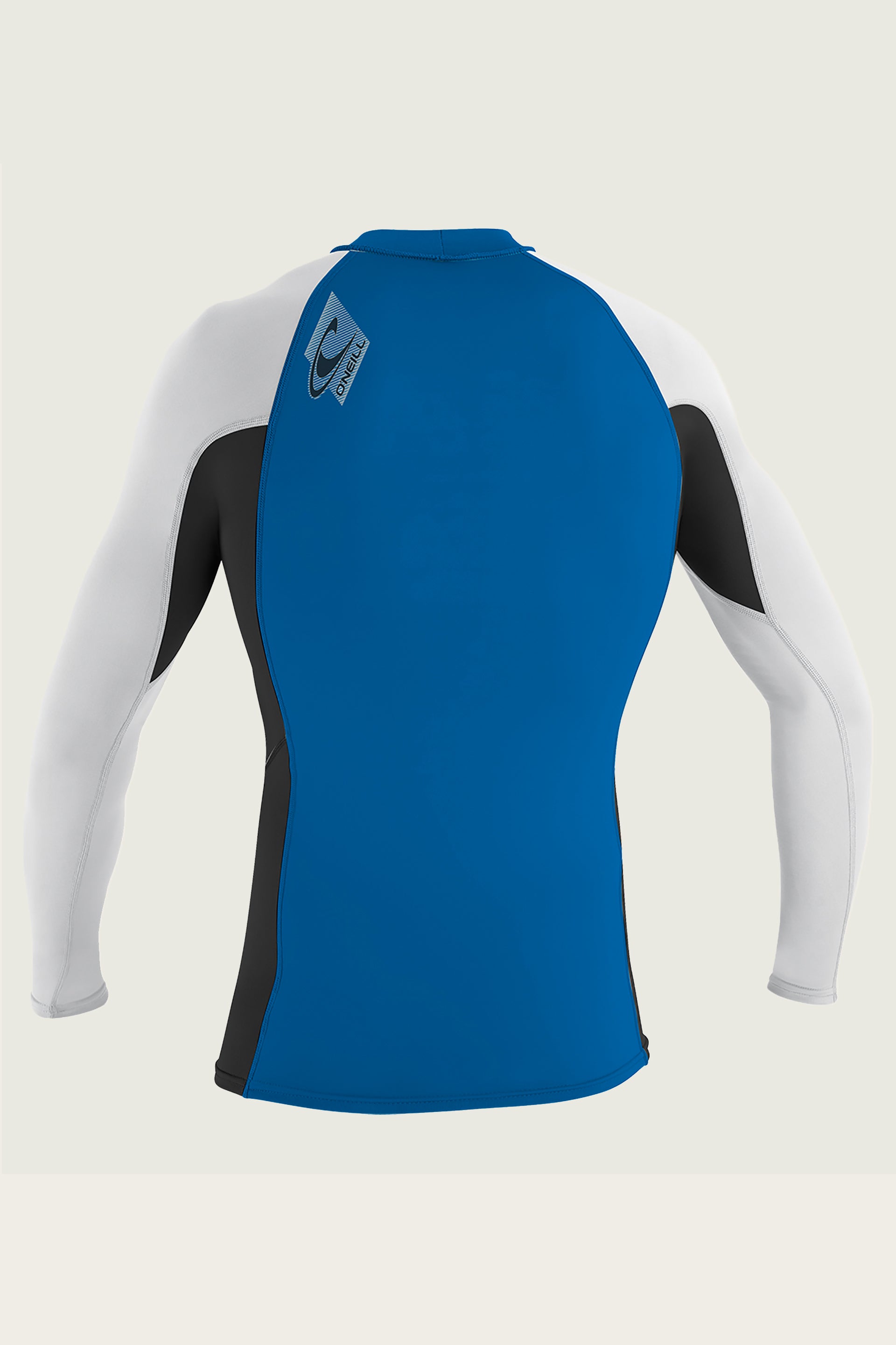 Youth Premium Skins L/S Rash Guard - Ocean/Blk/Wht | O'Neill