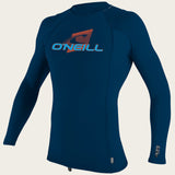 Youth Premium Skins L/S Rash Guard - Abyss/Abyss/Abyss | O'Neill